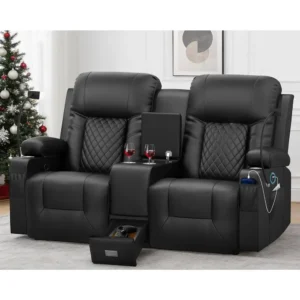 Dual Reclining Loveseat with Storage
