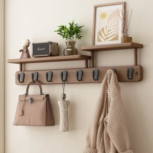 Bamboo Wall Coat Racks