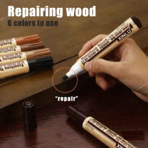 6 Colors Wooden Furniture Repair Paint Markers