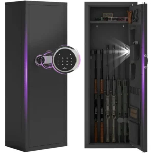 10-12 Gun Safe, Large Gun Cabinet or Home Rile and Pistol,
